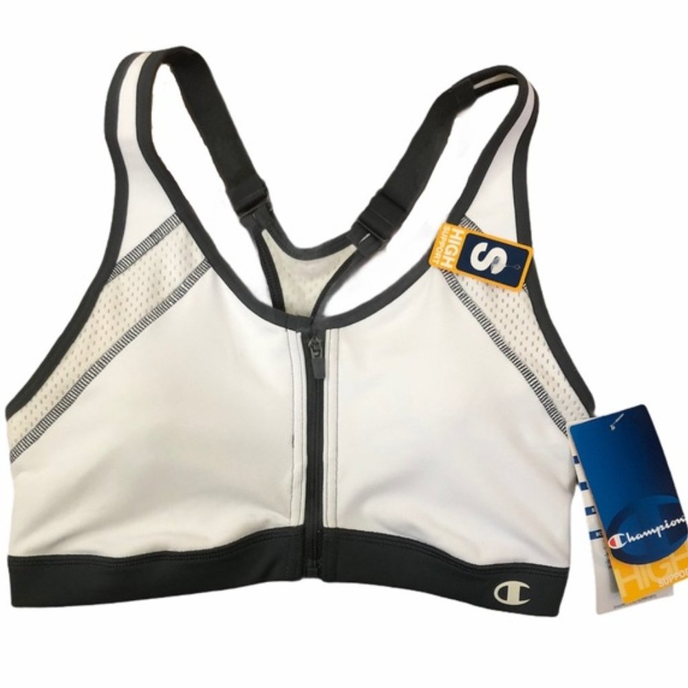 Champion | NWT High Support Zip Sports Bra